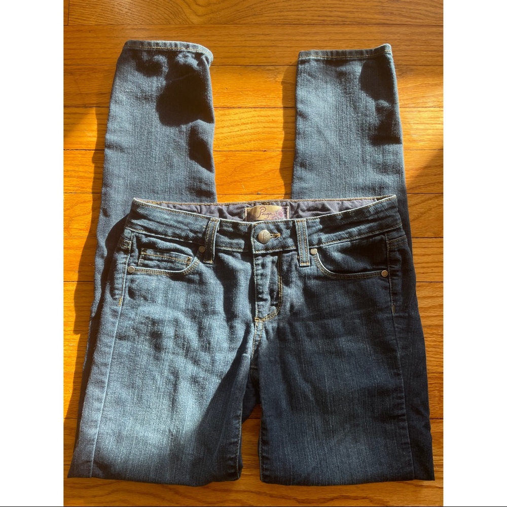 Paige Peg Skinny Ankle Jeans